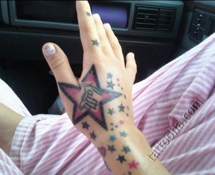 Звезда на руке
