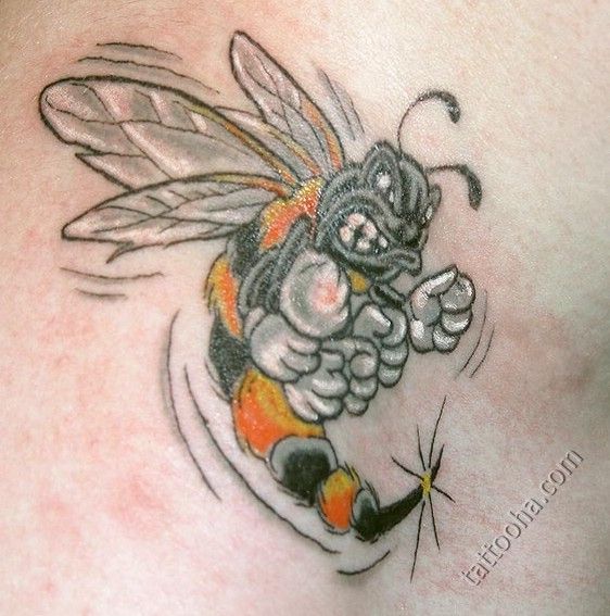 Разъяренная пчела