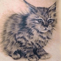 Значение тату "Кошка"