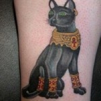 Значение и символизм татуировки египетская кошка