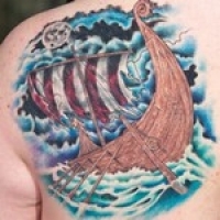 Значение и символизм татуировки корабль