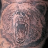 Значение и символизм татуировки медведь