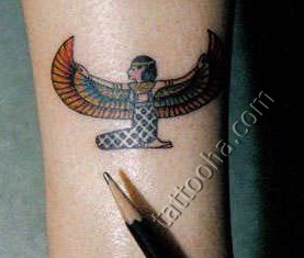 Египтянин с крыльями