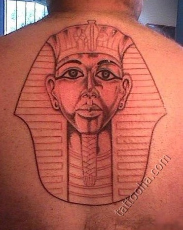 Фараон на спине