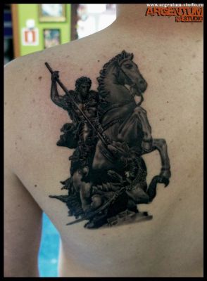 Значение татуировки Георгий Победоносец
