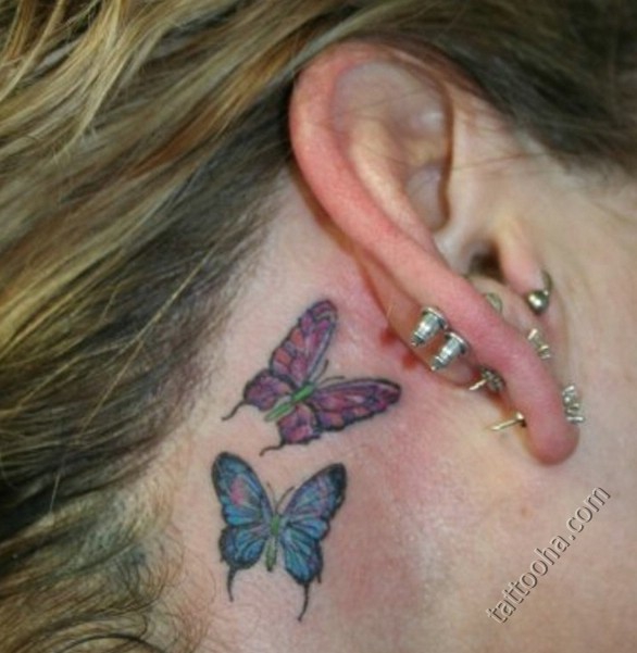 Бабочки за ухом