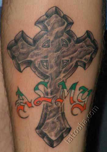 Каменный кельтский крест