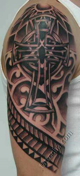 Значение символа крест в татуировках — выбирайте тату с крестом правильно!