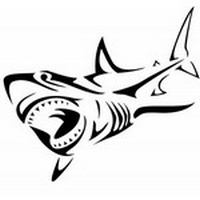 Эскизы для татуировки акула