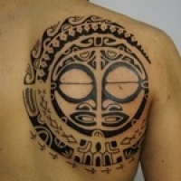 Значение тату полинезийские маски