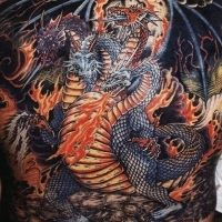 Значение и символизм татуировки дракон